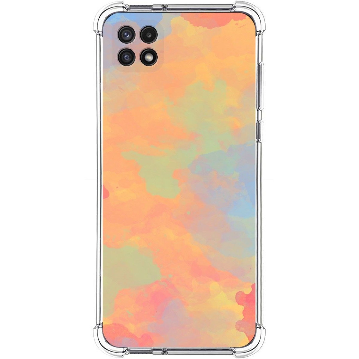 Funda Silicona Antigolpes para Samsung Galaxy A22 5G diseño Acuarela 08 Dibujos