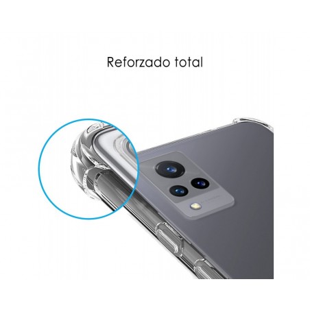 Funda Silicona Antigolpes Transparente para Vivo V21 5G