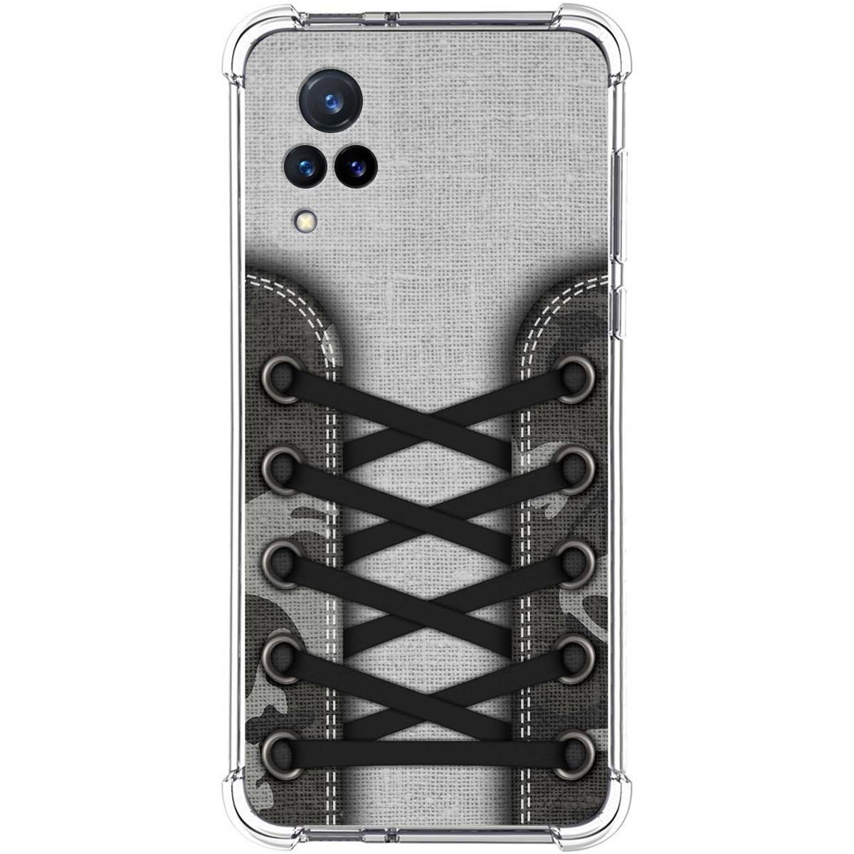 Funda Silicona Antigolpes para Vivo V21 5G diseño Zapatillas 16 Dibujos