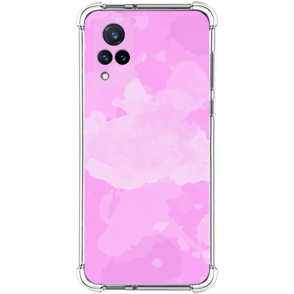 Funda Silicona Antigolpes para Vivo V21 5G diseño Acuarela 04 Dibujos