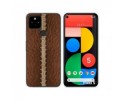 Funda Silicona para Google Pixel 5 5G diseño Cuero 01 Dibujos