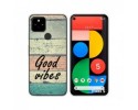 Funda Silicona para Google Pixel 5 5G diseño Madera 01 Dibujos