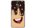 Funda Gel Tpu para Homtom HT27 Diseño Helado Chocolate Dibujos