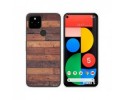 Funda Silicona para Google Pixel 5 5G diseño Madera 03 Dibujos