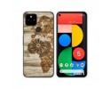 Funda Silicona para Google Pixel 5 5G diseño Madera 07 Dibujos