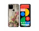 Funda Silicona para Google Pixel 5 5G diseño Madera 08 Dibujos