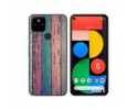 Funda Silicona para Google Pixel 5 5G diseño Madera 10 Dibujos