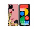Funda Silicona para Google Pixel 5 5G diseño Brochas Dibujos