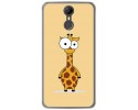 Funda Gel Tpu para Homtom HT27 Diseño Jirafa Dibujos