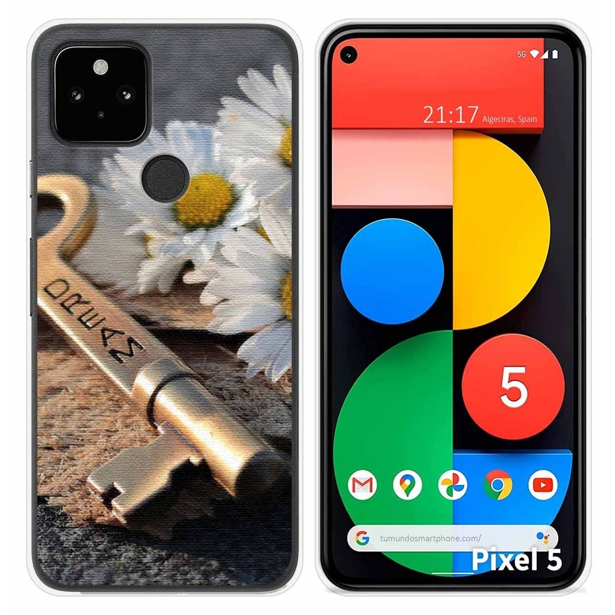 Funda Silicona para Google Pixel 5 5G diseño Dream Dibujos