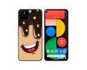 Funda Silicona para Google Pixel 5 5G diseño Helado Chocolate Dibujos