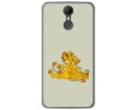 Funda Gel Tpu para Homtom HT27 Diseño Leones Dibujos