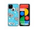 Funda Silicona para Google Pixel 5 5G diseño Mariposas Dibujos