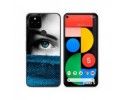 Funda Silicona para Google Pixel 5 5G diseño Ojo Dibujos