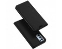 Funda Piel Soporte Magnética Dux Ducis para Oppo Find X3 Lite 5G color Negra
