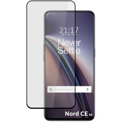 Protector Cristal Templado Completo 5D Full Glue Negro para OnePlus Nord CE 5G Vidrio
