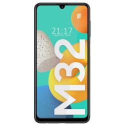 Protector Cristal Templado Completo 5D Full Glue Negro para Samsung Galaxy M32 Vidrio 2