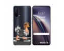 Funda Silicona Transparente para OnePlus Nord CE 5G diseño Avestruz Dibujos