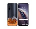 Funda Silicona Transparente para OnePlus Nord CE 5G diseño Bufalo Dibujos