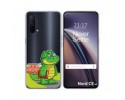 Funda Silicona Transparente para OnePlus Nord CE 5G diseño Coco Dibujos
