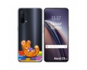 Funda Silicona Transparente para OnePlus Nord CE 5G diseño Leopardo Dibujos