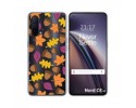 Funda Silicona Transparente para OnePlus Nord CE 5G diseño Otoño Dibujos