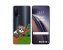 Funda Silicona Transparente para OnePlus Nord CE 5G diseño Panda Dibujos