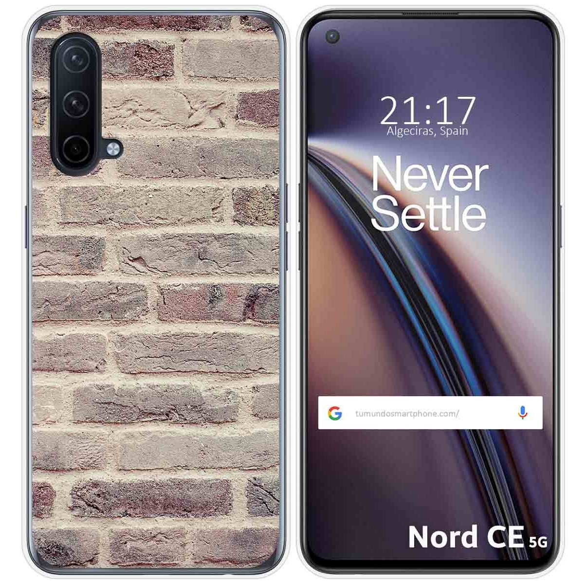 Funda Silicona para OnePlus Nord CE 5G diseño Ladrillo 01 Dibujos