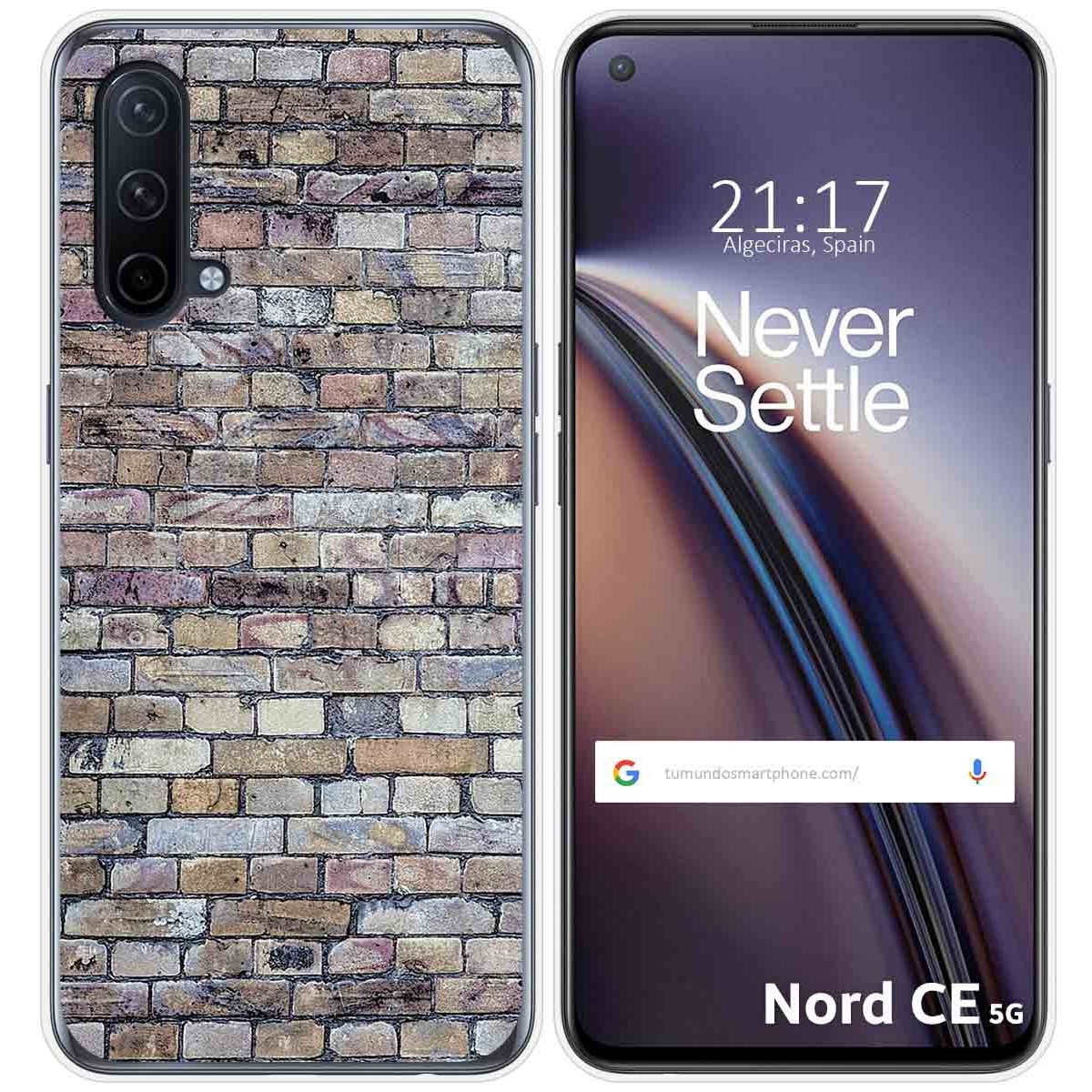 Funda Silicona para OnePlus Nord CE 5G diseño Ladrillo 02 Dibujos