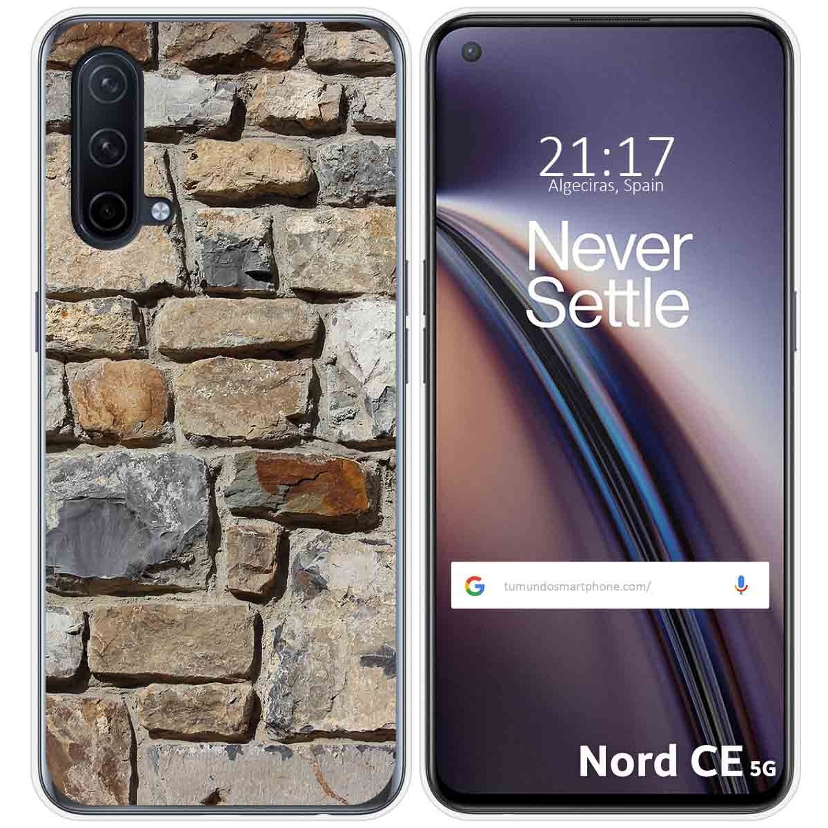 Funda Silicona para OnePlus Nord CE 5G diseño Ladrillo 03 Dibujos