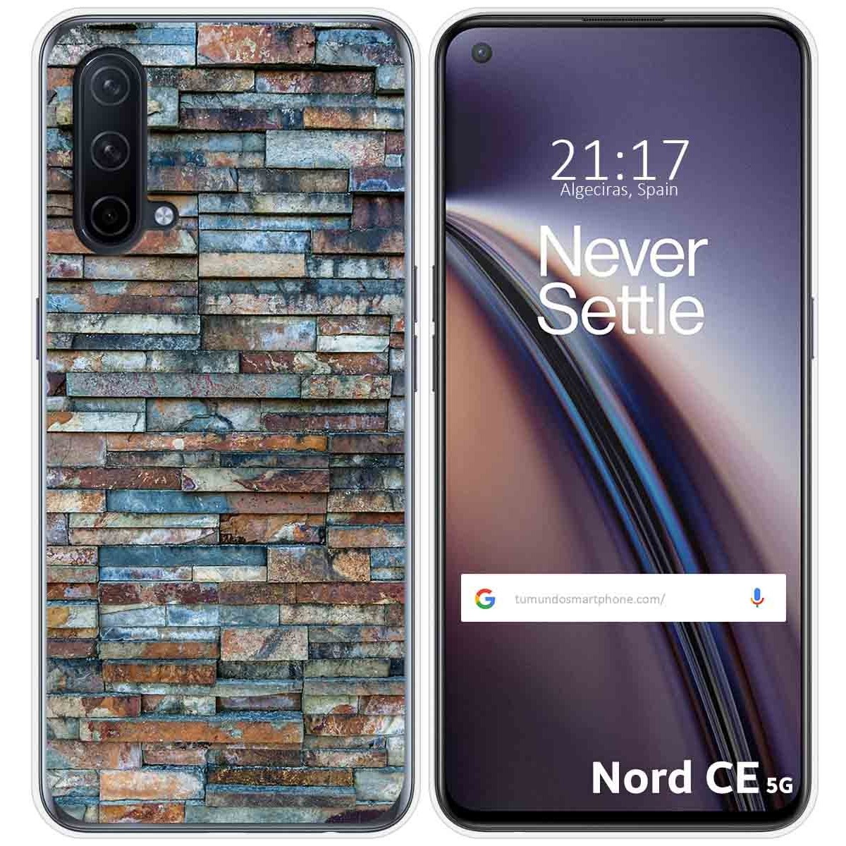 Funda Silicona para OnePlus Nord CE 5G diseño Ladrillo 05 Dibujos