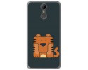 Funda Gel Tpu para Homtom HT27 Diseño Tigre Dibujos