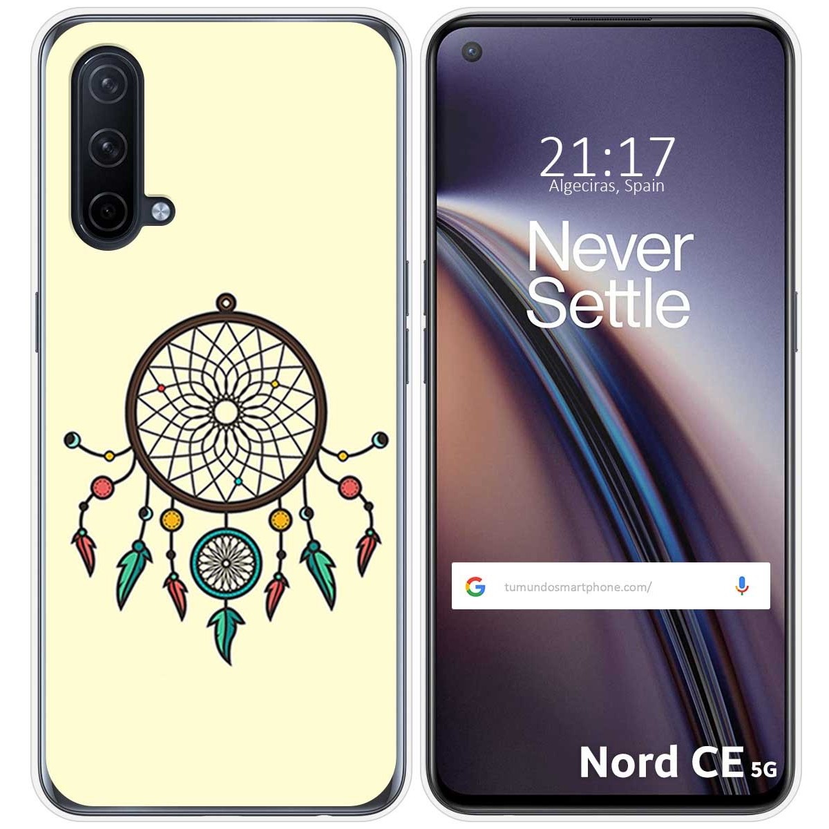 Funda Silicona para OnePlus Nord CE 5G diseño Atrapasueños Dibujos