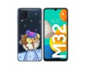 Funda Silicona Transparente para Samsung Galaxy M32 diseño Cabra Dibujos