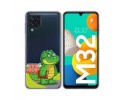 Funda Silicona Transparente para Samsung Galaxy M32 diseño Coco Dibujos