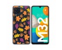 Funda Silicona Transparente para Samsung Galaxy M32 diseño Otoño Dibujos