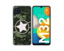Funda Silicona para Samsung Galaxy M32 diseño Camuflaje 01 Dibujos