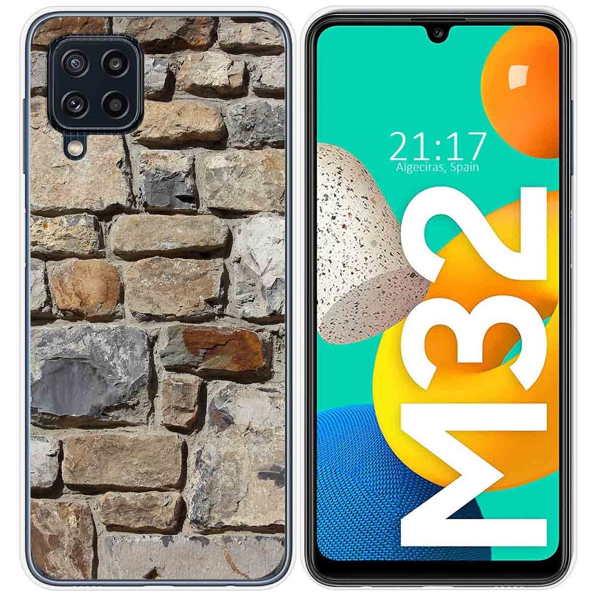 Funda Silicona para Samsung Galaxy M32 diseño Ladrillo 03 Dibujos