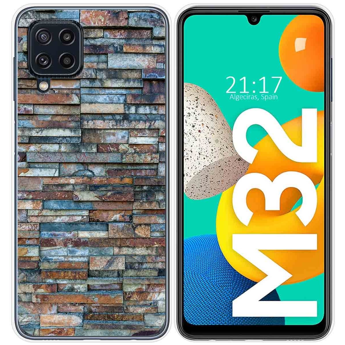 Funda Silicona para Samsung Galaxy M32 diseño Ladrillo 05 Dibujos