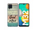 Funda Silicona para Samsung Galaxy M32 diseño Madera 01 Dibujos