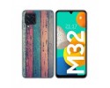 Funda Silicona para Samsung Galaxy M32 diseño Madera 10 Dibujos