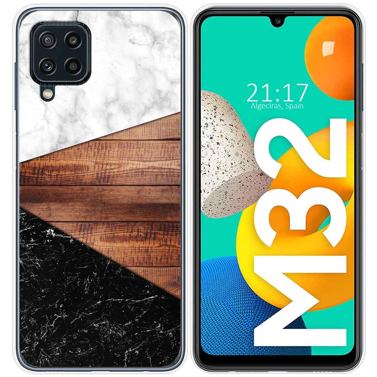 Funda Silicona para Samsung Galaxy M32 diseño Mármol 11 Dibujos