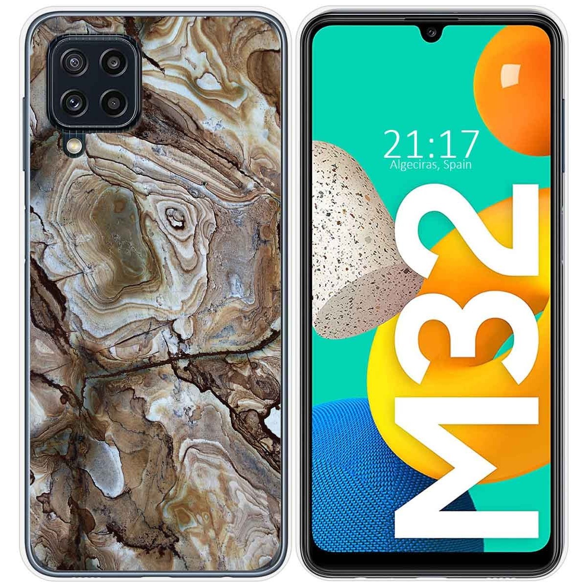 Funda Silicona para Samsung Galaxy M32 diseño Mármol 14 Dibujos