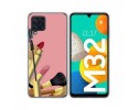 Funda Silicona para Samsung Galaxy M32 diseño Brochas Dibujos