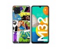 Funda Silicona para Samsung Galaxy M32 diseño Comic Dibujos