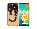 Funda Silicona para Samsung Galaxy M32 diseño Helado Chocolate Dibujos