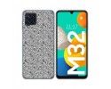 Funda Silicona para Samsung Galaxy M32 diseño Letras Dibujos