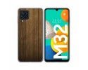 Funda Silicona para Samsung Galaxy M32 diseño Madera Dibujos