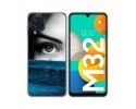 Funda Silicona para Samsung Galaxy M32 diseño Ojo Dibujos
