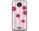 Funda Gel Tpu para Motorola Moto C Plus Diseño Flores Vintage Dibujos